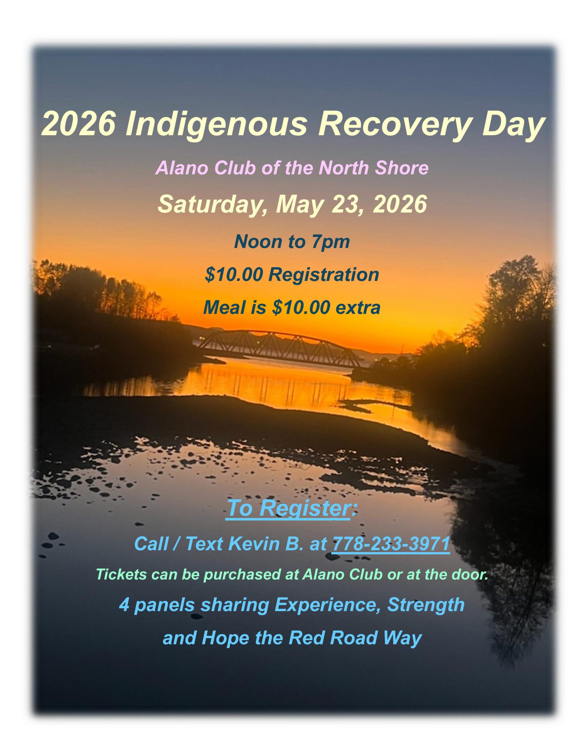 2026 Indigenous Recovery Day Alano Club