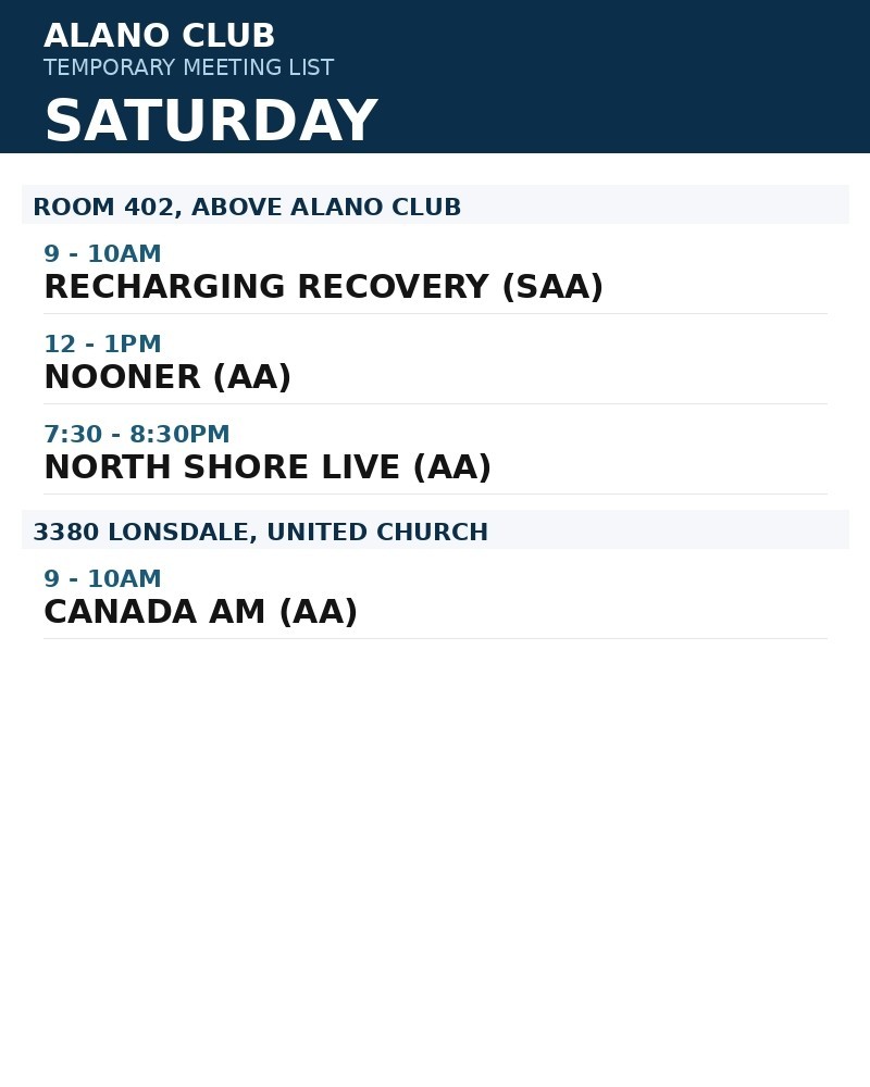 Saturday