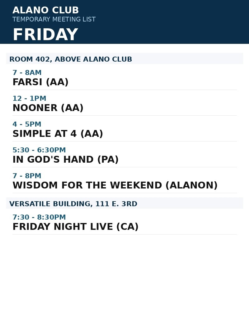 friday