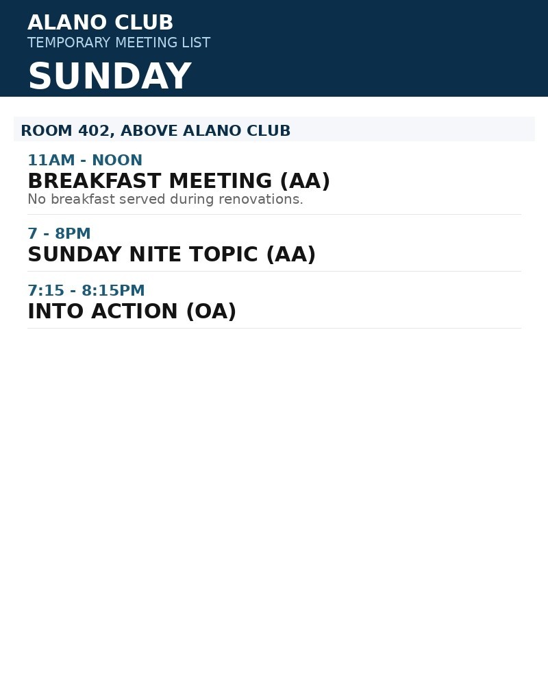 sunday